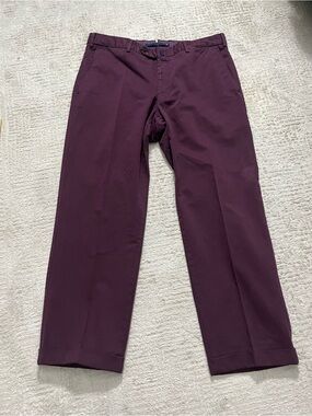 Incotex Straight Leg Cotton Dress Pant